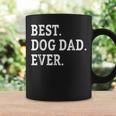 Cute Fathers Day Best Dog Dad Ever Dads Puppy Lover Coffee Mug Gifts ideas