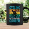 Cycling Dad Tassen für Herren, Cool Papa Radfahrer Design Geschenkideen