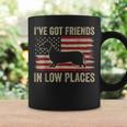 Dachshund Ive Got Friends In Low Places Wiener Dog Vintage Coffee Mug Gifts ideas