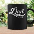 Dad Est 2011 Worlds Best Fathers Day Gift We Love Daddy Coffee Mug Gifts ideas
