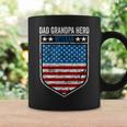 Dad Grandpa Hero Veteran Memorial Day Flag Veterans Day Coffee Mug Gifts ideas