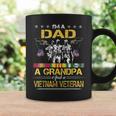 Dad Grandpa Vietnam Veteran Vintage Military Mens Coffee Mug Gifts ideas