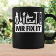 Dad Mr Fix It Funny Fathers Day For Father Of A Son Daddy Gift For Mens Coffee Mug Gifts ideas