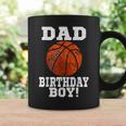 Dad Of The Birthday Boy Basketball Lover Vintage Retro Coffee Mug Gifts ideas