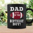 Dad Of The Birthday Boy Football Lover Vintage Retro Coffee Mug Gifts ideas
