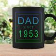 Dad Since 1953 53 Aesthetic Promoted To Daddy Father Bbjzds Coffee Mug Gifts ideas