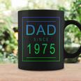 Dad Since 1975 75 Aesthetic Promoted To Daddy Father Bbkcp Coffee Mug Gifts ideas