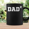 Dad2 Dad Of Twins Twin Papa Twin Boys Twin Girls Dad Father Coffee Mug Gifts ideas