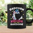 Dadcorn 1 Kid Fathers Day Dad Unicorn Daughter Girl Coffee Mug Gifts ideas