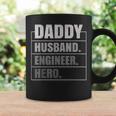 Daddy Husband Engineer Hero Fathers Day Coffee Mug Gifts ideas