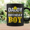 Daddy Of The Birthday Boy Construction Family Matching Coffee Mug Gifts ideas