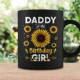 Daddy Of The Birthday Girl Sunflower Party Family Matching Coffee Mug Gifts ideas