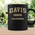 Davis California Ca Vintage State Athletic Style Coffee Mug Gifts ideas