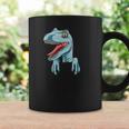 Dinosaur Pocket Velociraptor Peeking Out Pocket Dinosaur Coffee Mug Gifts ideas