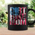 Dirt Bike Mom Vintage American Flag Motorcycle Silhouette Coffee Mug Gifts ideas