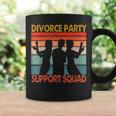 Divorce Party Support Squad Celebration Men Women Vintage Coffee Mug Gifts ideas