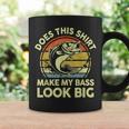 Does This Make My Bass Look Big Father Day Fishing Dad Coffee Mug Gifts ideas