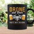 Drone Und Bier Das Ist Warum Ich Hier Bin Drone V2 Tassen Geschenkideen