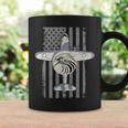 E2 Hawkeye Air Force Veteran Usa Military Flag Retro Coffee Mug Gifts ideas