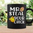 Easter Day Mr Steal Your Chick Funny Spring Eggs Boys Mens Coffee Mug Gifts ideas