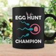 Egg Hunt Champion Funny Dad Easter Pregnancy Announcement Coffee Mug Gifts ideas