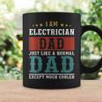 Electrician Dad Fathers Day Funny Daddy Gift Coffee Mug Gifts ideas