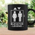 Elevator Legend Aufzug Techniker V2 Tassen Geschenkideen