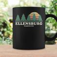 Ellensburg Wa Vintage Throwback Retro 70S Design Coffee Mug Gifts ideas