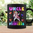 Family Matching Birthday Princess Girl Dabbing Unicorn Uncle Coffee Mug Gifts ideas