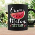 Family Watermelon Matching Group One In A Melon Sister Coffee Mug Gifts ideas