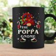 Family Xmas Pajama Poppa Gnome Buffalo Plaid Matching Coffee Mug Gifts ideas