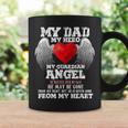 Father In Heaven My Dad My Hero My Guardian Angel Father Day Coffee Mug Gifts ideas