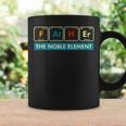 Father The Noble Element Funny Chemical Science Fathers Day Coffee Mug Gifts ideas