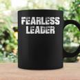 Fearless Leader Workout Motivation Gym Fitness Coffee Mug Gifts ideas