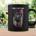 Fire Captain Chief American Flag Gifts Firefighter Captain Coffee Mug Gifts ideas