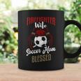 Firefighter Wife Soccer Mom Firefighter Wife Gift Coffee Mug Gifts ideas