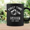 First Time Daddy New Dad Est 2023 Fathers Day GiftCoffee Mug Gifts ideas