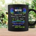 For My Wife In Heaven I Hide My Tears When I Say Your Name Coffee Mug Gifts ideas