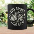 Fuck Around And Find Out Middle Finger Snake Head With Smoke Coffee Mug Gifts ideas