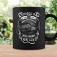 Funny Asshole Dad & Smartass Daughter Best Friend For Life Coffee Mug Gifts ideas