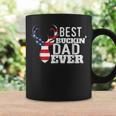 Funny Best Buckin Dad Ever Deer Hunting Fathers Coffee Mug Gifts ideas