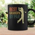 Funny Best Grandpa By Par Apparel Golf Dad Fathers Day Gift For Mens Coffee Mug Gifts ideas