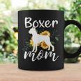 Funny Boxer Mom Sunflower Dog Lovers Mothers Day Gift Coffee Mug Gifts ideas