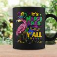 Funny Carnival Party Gift Idea Flamingo Mardi Gras V6 Coffee Mug Gifts ideas