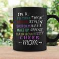 Funny Cheerleading Mom S For Cheer Moms Coffee Mug Gifts ideas