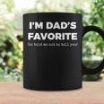 Funny Dads Favorite Son Daughter Im Dads Favorite Coffee Mug Gifts ideas