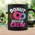 Funny Donut Party Crew Family Girl Birthday Dad Mom Squad Coffee Mug Gifts ideas