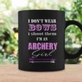 Funny I Dont Wear Bows I Shoot Them Archery Coffee Mug Gifts ideas