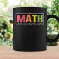 Funny Math Instructor Teacher Elementary School Math Pun Coffee Mug Gifts ideas