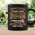 Funny Mechanic Curious Skilled Clever Coffee Mug Gifts ideas